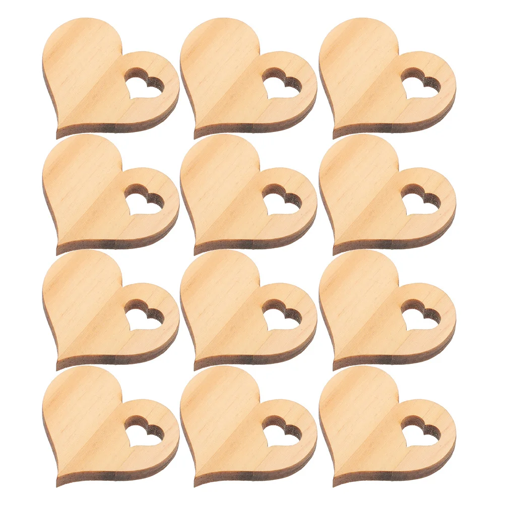 100Pcs Unfinished Heart Wooden Slices Wood Cutouts for DIY Crafts Valentine Christmas Wedding Party Decor Embellishments
100Pcs Unfinished Heart Wooden Slices Wood Cutouts for DIY Crafts Valentine Christmas Wedding Party Decor Embellishments