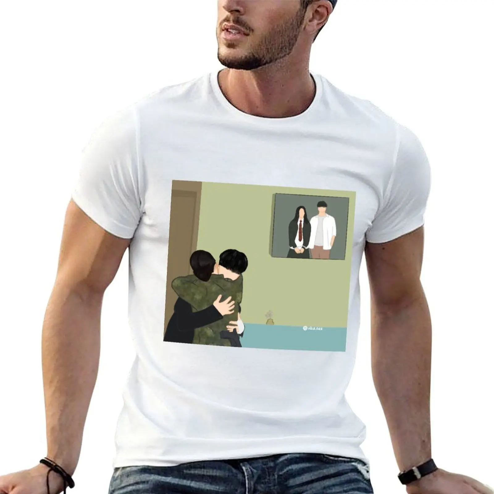 Happiness kdrama T-Shirt printed t shirts for man t shirts for man cotton funny t shirt man luxury T-shirt
Happiness kdrama T-Shirt printed t shirts for man t shirts for man cotton funny t shirt man luxury T-shirt