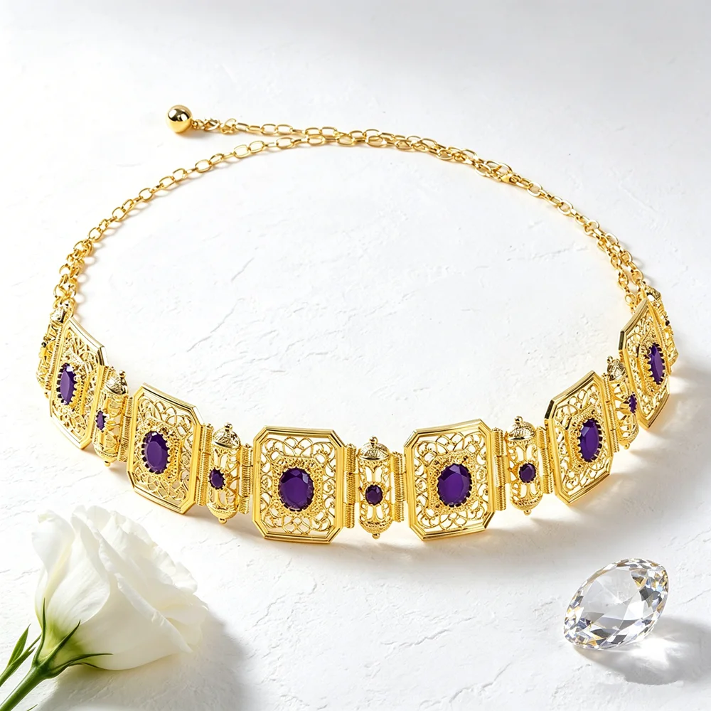 Chic Hollow-Out Square Metal Waist Belt Bridal Wedding Dress Accessory Fashion Piece for Banquet Party
Chic Hollow-Out Square Metal Waist Belt Bridal Wedding Dress Accessory Fashion Piece for Banquet Party