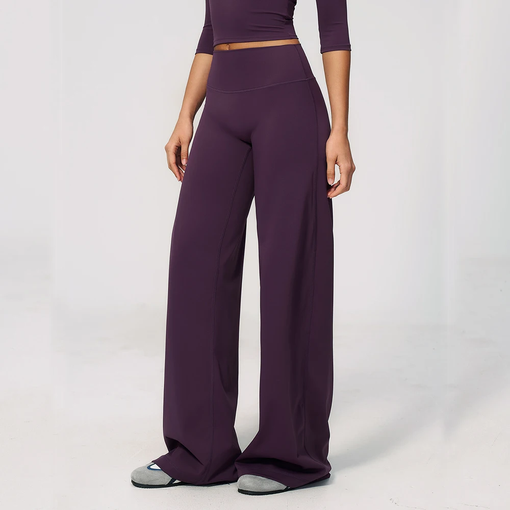 Yoga Pants Women Straight Leg Bottoms Women's Mid-Waist Fitness Pants Gym Leggings Naked Feel Pilates Running Sports Trousers
Yoga Pants Women Straight Leg Bottoms Women's Mid-Waist Fitness Pants Gym Leggings Naked Feel Pilates Running Sports Trousers