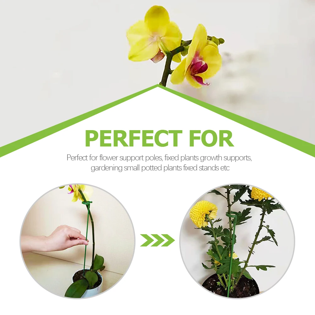Plant Support Stakes Flower Garden Small St Gardening Plants Potted Support Rods chid Fixed Tools Reusable Durable Vegetable 
Plant Support Stakes Flower Garden Small St Gardening Plants Potted Support Rods chid Fixed Tools Reusable Durable Vegetable