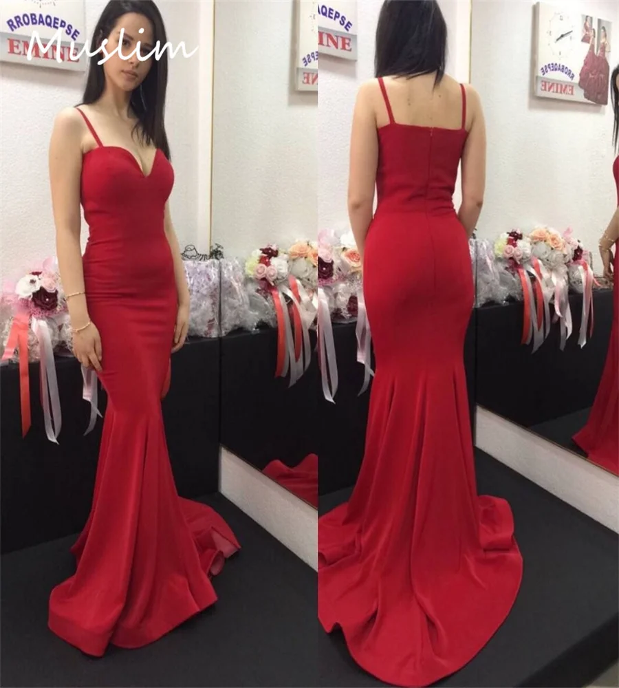 Sexy Red Mermaid Evening Dress Spaghetti Straps Satin Prom Dresses 2025 Elegant Bespoke Occasion Birthday Party Gowns Customized
Sexy Red Mermaid Evening Dress Spaghetti Straps Satin Prom Dresses 2025 Elegant Bespoke Occasion Birthday Party Gowns Customized