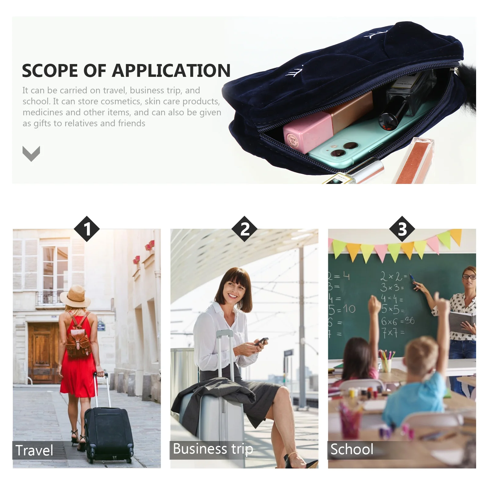 Cat Bags Travel Toiletry Storage Box Women Portable Size Premium Material Durable Use Makeup Bag
Cat Bags Travel Toiletry Storage Box Women Portable Size Premium Material Durable Use Makeup Bag
