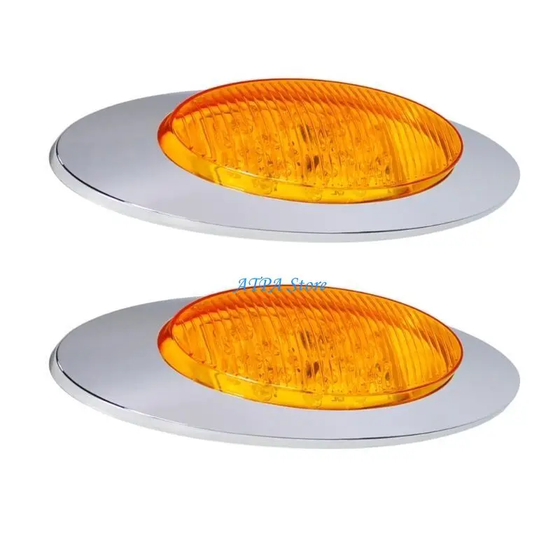U13C Universal 16LED Side Marker Lamps For Trucks Trailer And RVs Enhanced Visibility
U13C Universal 16LED Side Marker Lamps For Trucks Trailer And RVs Enhanced Visibility