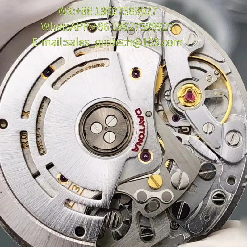 High-quality 4130 movement, automatic mechanical movement parts, imported movement.
High-quality 4130 movement, automatic mechanical movement parts, imported movement.