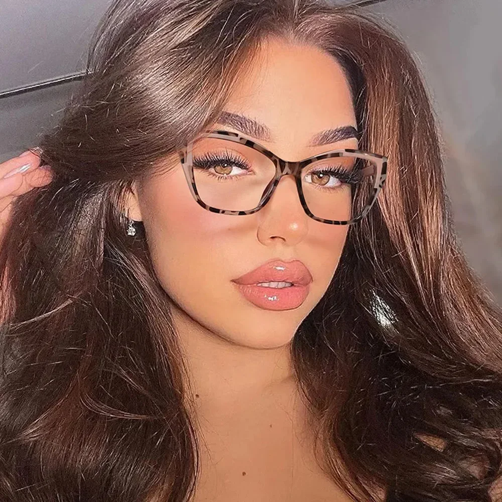 New Fashion Unisex Cat Eye Plain Glasses for Women Pc Frame Glasses for Party Eyeglasses Female Decorative Spectacles Glasses
New Fashion Unisex Cat Eye Plain Glasses for Women Pc Frame Glasses for Party Eyeglasses Female Decorative Spectacles Glasses