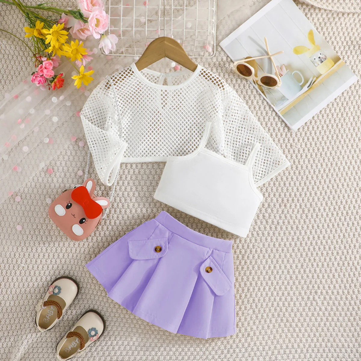 Shiny Toddler Baby Girls Summer Spaghettia Straps Pleated 1st Birthday Party Photography Holiday Casual Play-Wear Dress+Coat
Shiny Toddler Baby Girls Summer Spaghettia Straps Pleated 1st Birthday Party Photography Holiday Casual Play-Wear Dress+Coat