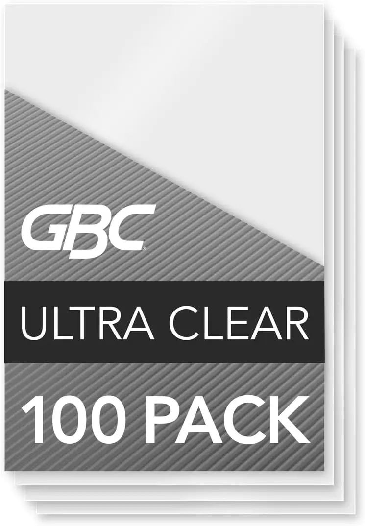 Thermal Laminating Pouches, 10 Mil, Badge/ID Card Size, 100 Pack, Clear & Durable
Thermal Laminating Pouches, 10 Mil, Badge/ID Card Size, 100 Pack, Clear & Durable