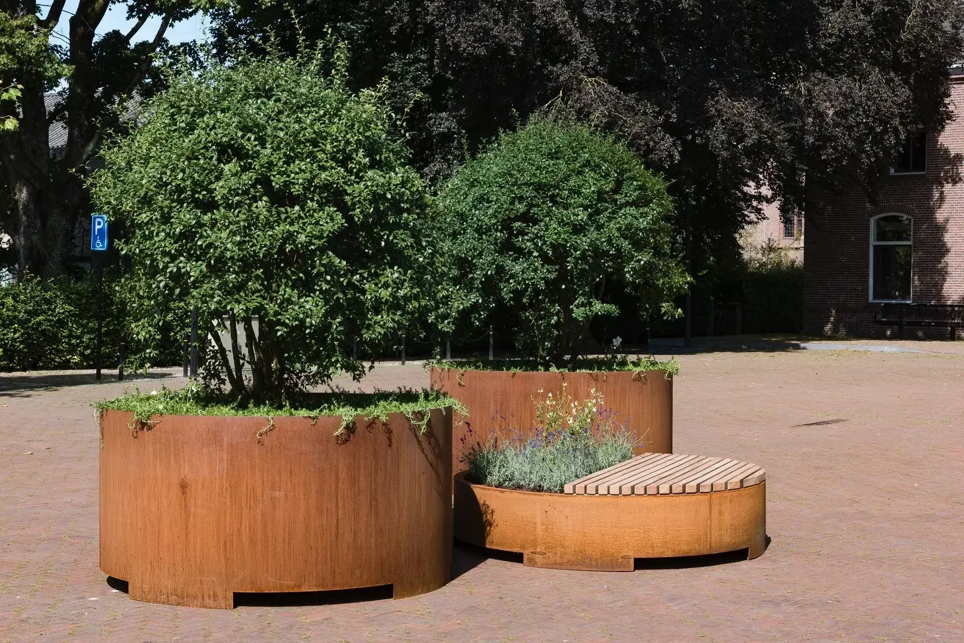 Custom Steel Flower Pots Garden Green Plant Pots Flower Boxes
Custom Steel Flower Pots Garden Green Plant Pots Flower Boxes