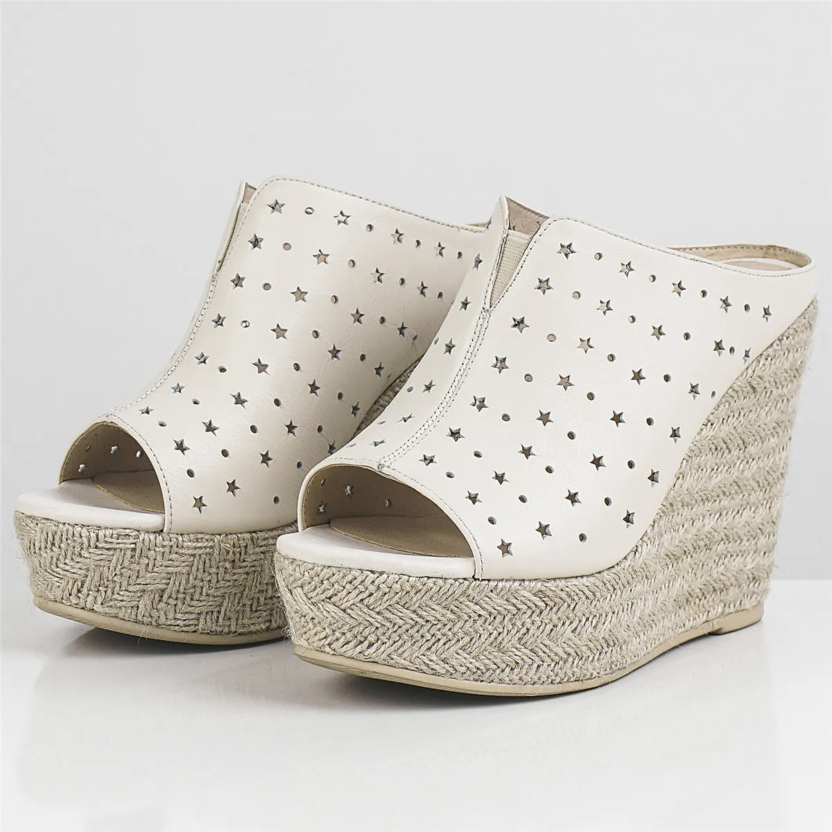Summer Wedding Party Slippers Women Genuine Leather Wedges High Heel Mules Female Open Toe Platform Pumps Shoes Casual Shoes
Summer Wedding Party Slippers Women Genuine Leather Wedges High Heel Mules Female Open Toe Platform Pumps Shoes Casual Shoes