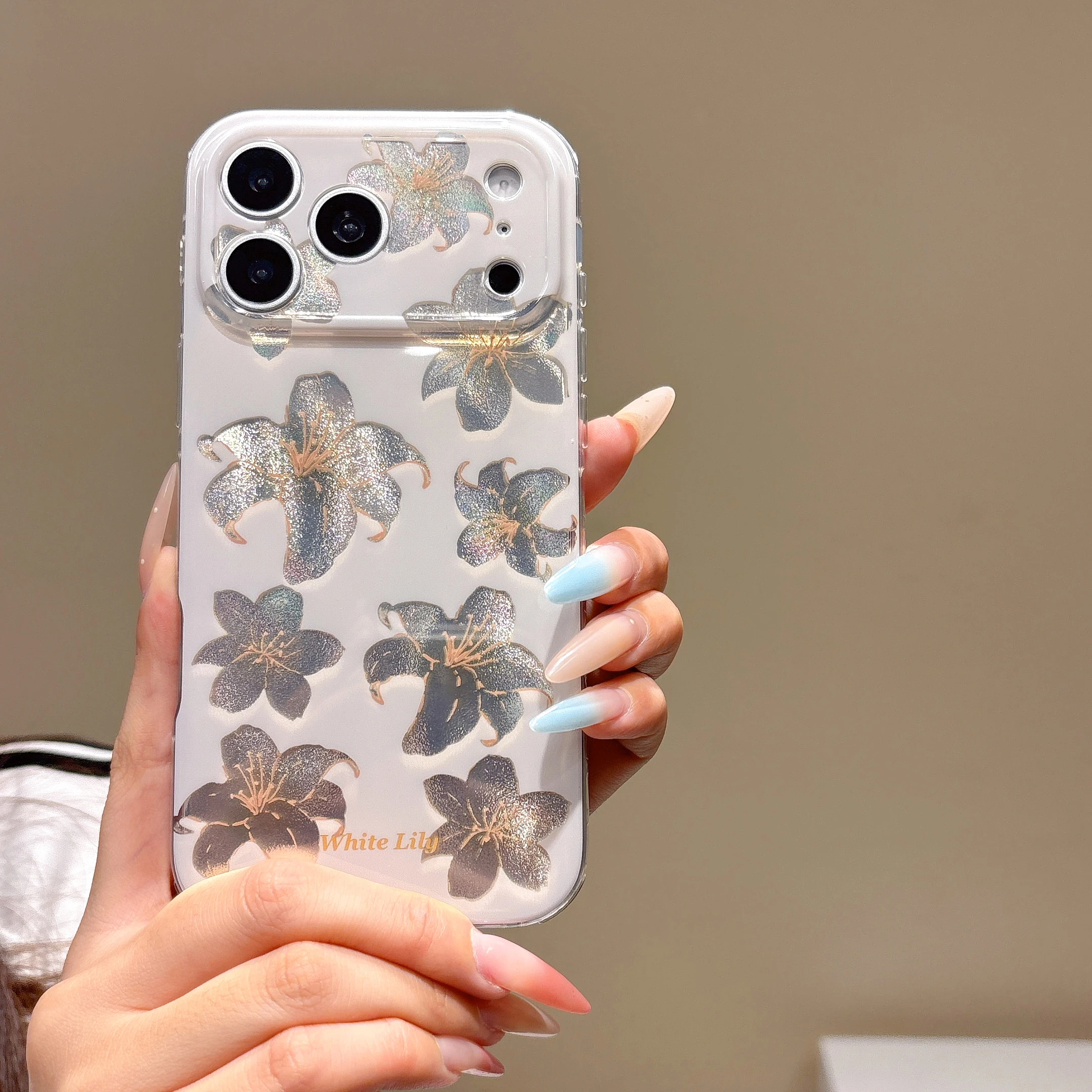 Aesthetic White Lily Print INS Style Elegant Girly Floral Phone Case for iPhone 17 16 15 14 11 12 13 Pro Max Plus Back Cover
Aesthetic White Lily Print INS Style Elegant Girly Floral Phone Case for iPhone 17 16 15 14 11 12 13 Pro Max Plus Back Cover