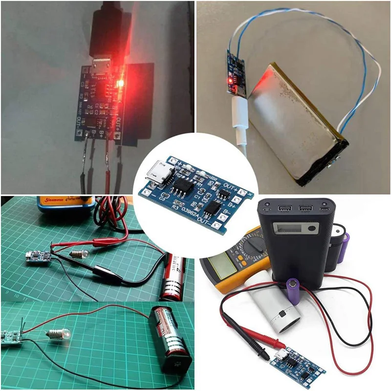 ABZZ-18 шт. для зарядного модуля TP4056 с защитой аккумулятора 18650 BMS 5 В Micro-USB 1A зарядная плата для 18650
ABZZ-18 шт. для зарядного модуля TP4056 с защитой аккумулятора 18650 BMS 5 В Micro-USB 1A зарядная плата для 18650
