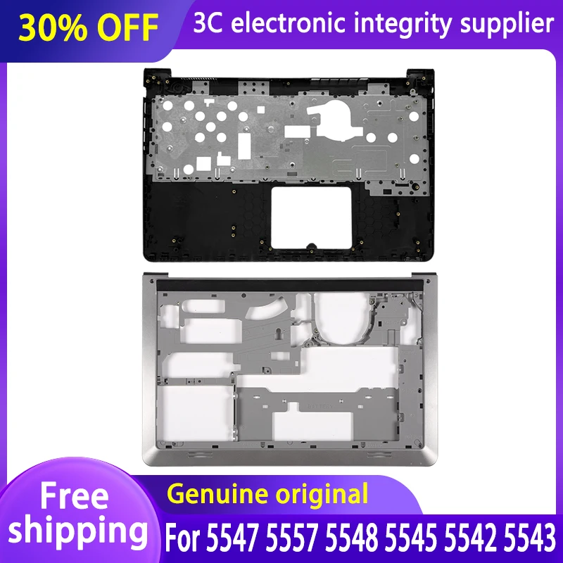 Новый чехол для ноутбука Dell Inspiron 15 5547 5557 5548 5545 5542 5543, верхняя крышка упора для рук, нижняя нижняя часть корпуса, серебристый
Новый чехол для ноутбука Dell Inspiron 15 5547 5557 5548 5545 5542 5543, верхняя крышка упора для рук, нижняя нижняя часть корпуса, серебристый