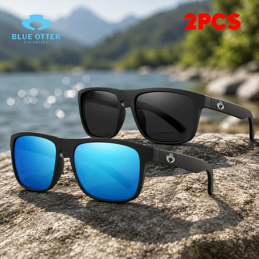 BLUE OTTER Fashion Vintage Square Polarized Sunglasses Driving Fishing Luxury Brand Designer Sun Glasses Driver's Eyewear UV400
BLUE OTTER Fashion Vintage Square Polarized Sunglasses Driving Fishing Luxury Brand Designer Sun Glasses Driver's Eyewear UV400