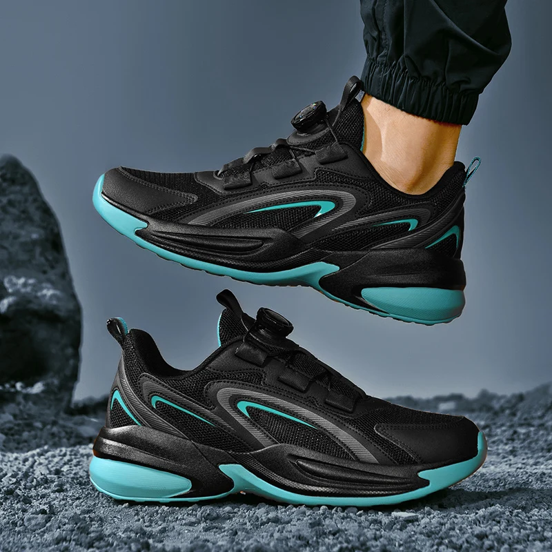 New Autumn Sports Casual Shoes, Breathable Mesh Men's Shoes, Rotating Buckle Anti-slip and Wear-resistant Running Shoes
New Autumn Sports Casual Shoes, Breathable Mesh Men's Shoes, Rotating Buckle Anti-slip and Wear-resistant Running Shoes