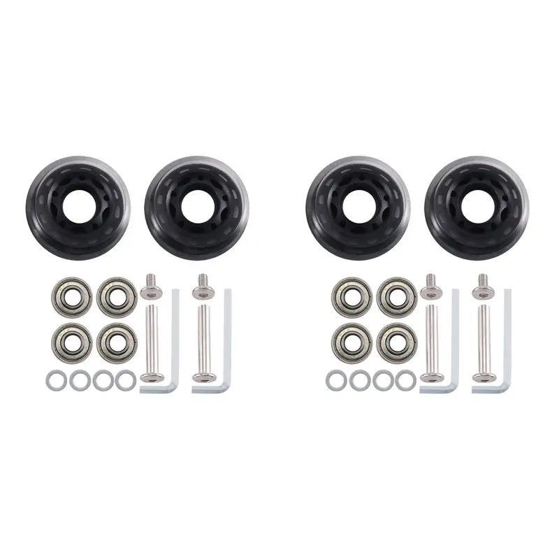 Комплект A98E-2: Сменные колеса для чемоданов 60x18 мм, оси, ключ, премиум-набор для ремонта с полиуретановыми колесами и подшипниками из углеродистой стали
Комплект A98E-2: Сменные колеса для чемоданов 60x18 мм, оси, ключ, премиум-набор для ремонта с полиуретановыми колесами и подшипниками из углеродистой стали