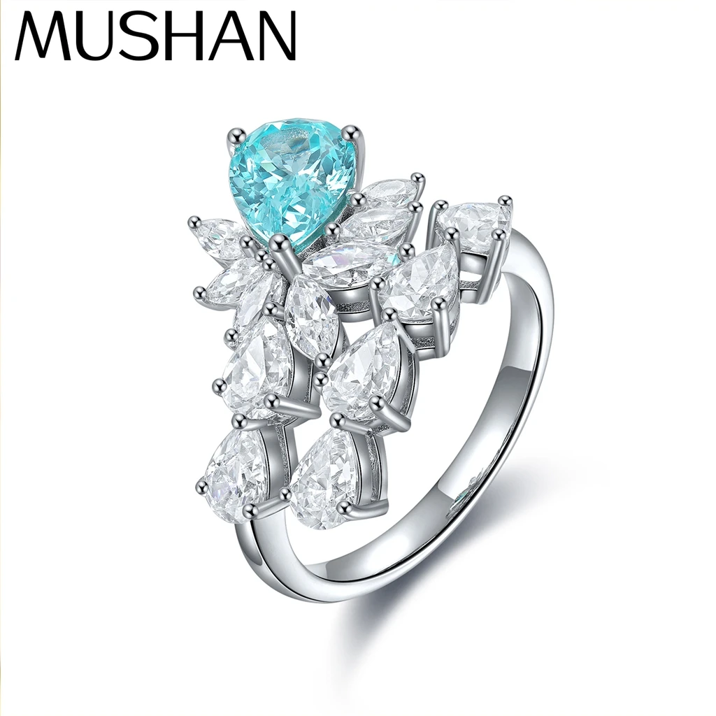 MUSHAN Custom Jewelry 925 Sterling Silver Ring Lab Blue Ruby Asscher Promise Ring for Women 18K Gold Plated Anniversary Rings
MUSHAN Custom Jewelry 925 Sterling Silver Ring Lab Blue Ruby Asscher Promise Ring for Women 18K Gold Plated Anniversary Rings