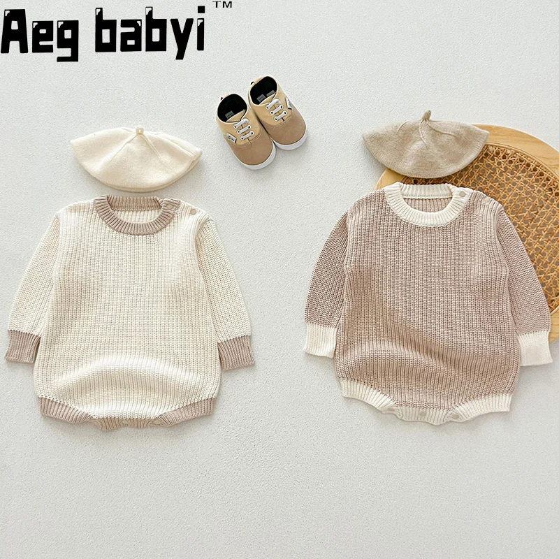 Newborn Clothes Infant Toddler Baby Boys Girl Knit Romper Flower Embroidery Long Sleeve Autumn Winter Warm Clothing 0-24M
Newborn Clothes Infant Toddler Baby Boys Girl Knit Romper Flower Embroidery Long Sleeve Autumn Winter Warm Clothing 0-24M