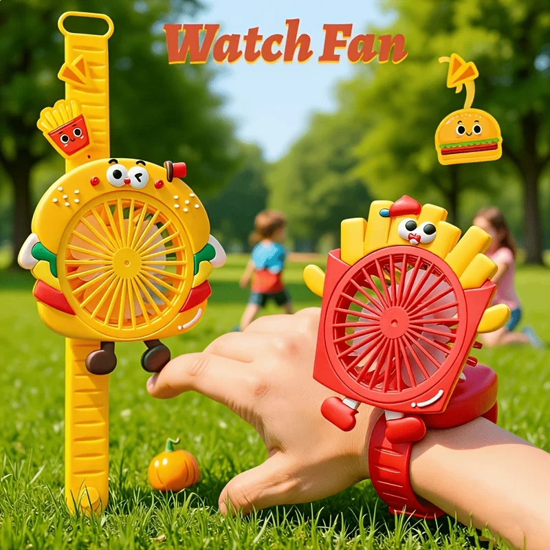 Personal Fan with Wrist Strap Kids Cartoon USB Rechargeable Fan Portable 3 Adjustable Speed for Boys Girls Indoor Outdoor Burger
Personal Fan with Wrist Strap Kids Cartoon USB Rechargeable Fan Portable 3 Adjustable Speed for Boys Girls Indoor Outdoor Burger