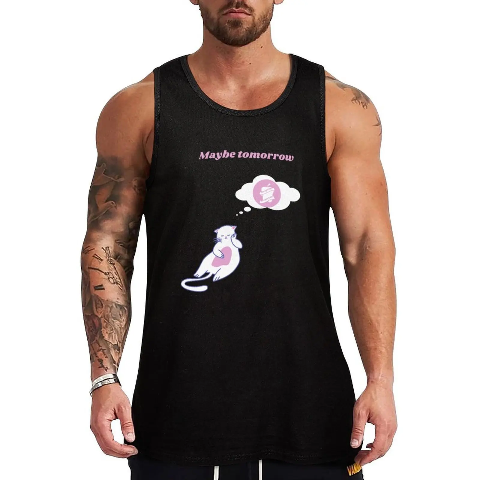 Maybe tomorrow Tank Top Durable Stretch Tank Top Casual Athletic Sleeveless
Maybe tomorrow Tank Top Durable Stretch Tank Top Casual Athletic Sleeveless