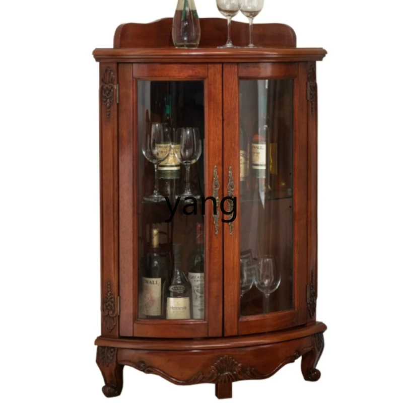 LH Solid wood corner cabinet Living room corner cabinet Glass door Corner wine cabinet
LH Solid wood corner cabinet Living room corner cabinet Glass door Corner wine cabinet