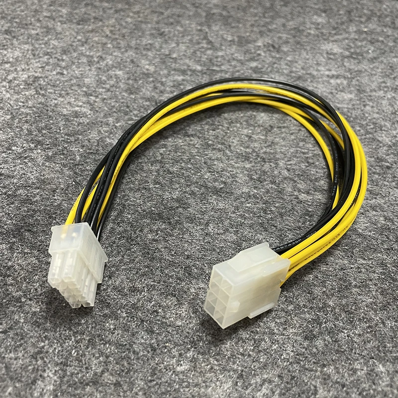 High Quality CPU 8pin Female to CPU 10pin Male Power Supply Cable for Lenovo thinkstation D20 service mainboard adapter cable
High Quality CPU 8pin Female to CPU 10pin Male Power Supply Cable for Lenovo thinkstation D20 service mainboard adapter cable