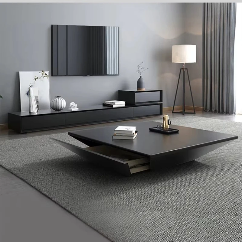 New black marble coffee table living room furniture 
New black marble coffee table living room furniture