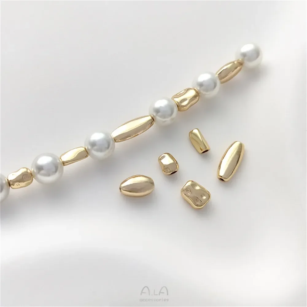 Медная обернутая 14K Подлинная Искусственная каменная бусина в форме риса отдельные бусины ручной работы DIY жемчужный браслет ювелирные изделия для ушей
Медная обернутая 14K Подлинная Искусственная каменная бусина в форме риса отдельные бусины ручной работы DIY жемчужный браслет ювелирные изделия для ушей