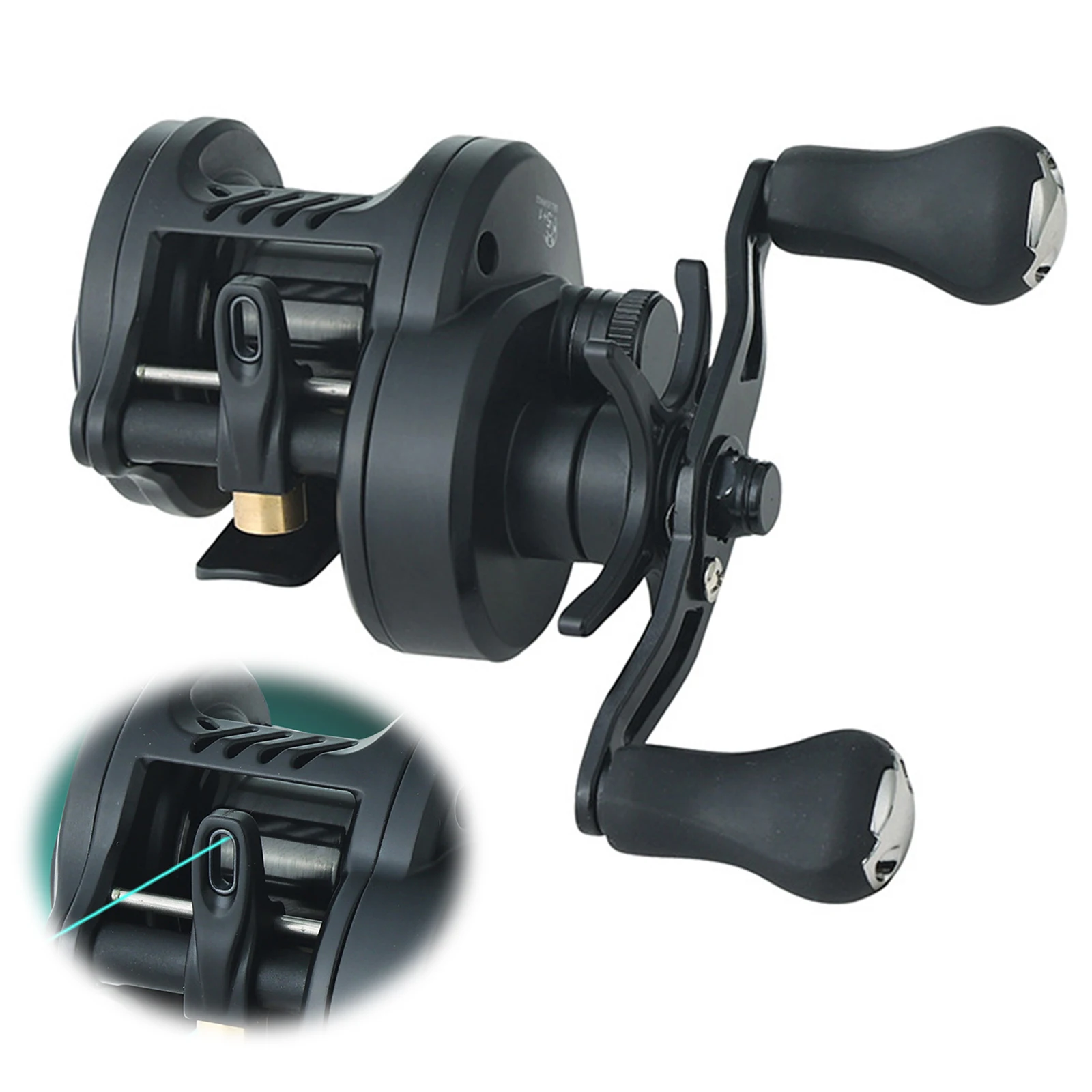 Ultralight Fishing Baitcasting Reels Long Self‑Charging DC Baitcasting Reel Smooth Casting Sound Anti Backlash 7.2:1 Ratio
Ultralight Fishing Baitcasting Reels Long Self‑Charging DC Baitcasting Reel Smooth Casting Sound Anti Backlash 7.2:1 Ratio