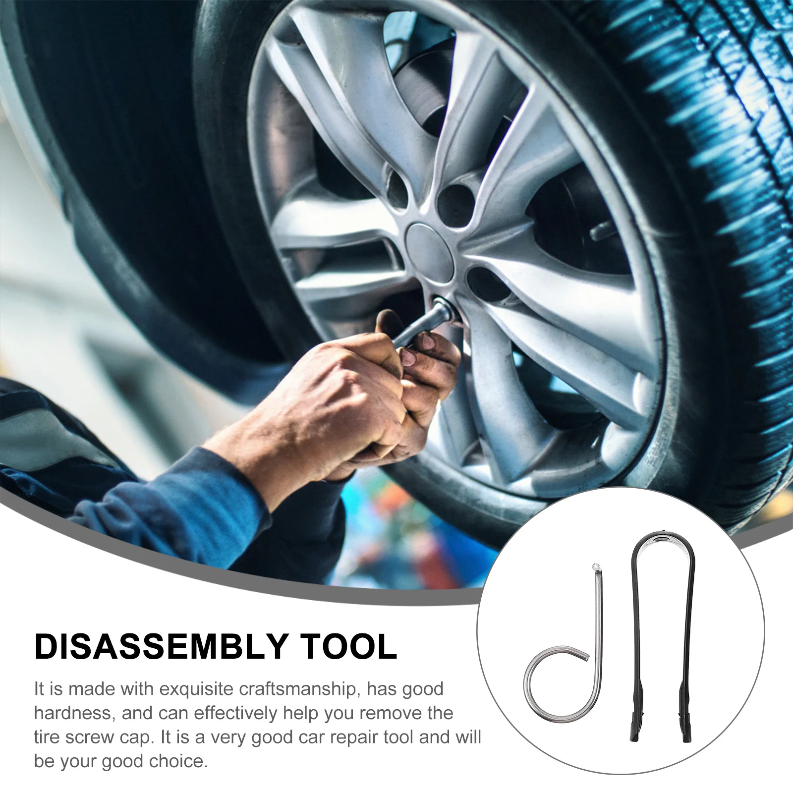 2 set Wheel Lug Removal Hook Durable Sturdy Design For Easy Tire Screw Disassembly Tool Car Maintenance Repair Kit Wheel Bolt
2 set Wheel Lug Removal Hook Durable Sturdy Design For Easy Tire Screw Disassembly Tool Car Maintenance Repair Kit Wheel Bolt