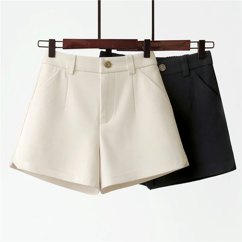 Comfortable Casual Wide Thin Women's Black Pants High Waist Short Shorts A-Line Polyester Fiber Non-Stretch Summer Wear
Comfortable Casual Wide Thin Women's Black Pants High Waist Short Shorts A-Line Polyester Fiber Non-Stretch Summer Wear