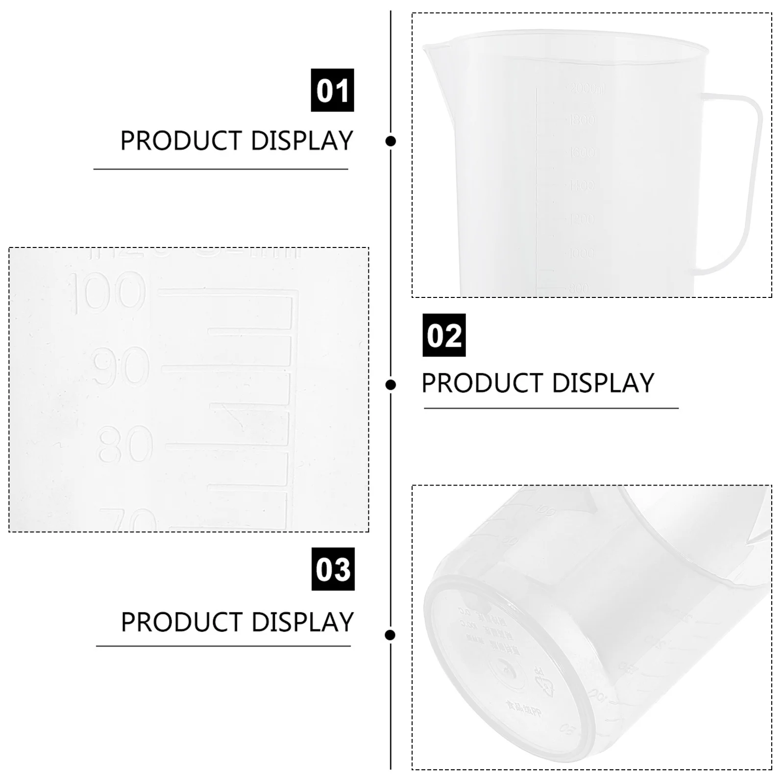 1Set Transparent Measuring Cups Five-Piece Baking Tool Easy-Grip Handle High-Quality Material Reasonable Affordable Price
1Set Transparent Measuring Cups Five-Piece Baking Tool Easy-Grip Handle High-Quality Material Reasonable Affordable Price