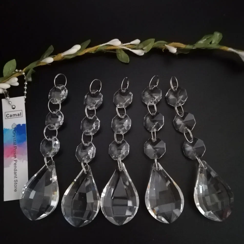 Camal 5Pcs Crystal 38mm Clear Lute Prism Pendant Part Garland SunCatcher Hanging Chandelier Lamp Lighting Party Home Xmas Decor
Camal 5Pcs Crystal 38mm Clear Lute Prism Pendant Part Garland SunCatcher Hanging Chandelier Lamp Lighting Party Home Xmas Decor