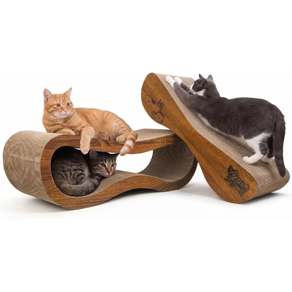 Dual-Purpose Scratching Pad and Bed for Cats: Reversible Cardboard Scratch Board
Dual-Purpose Scratching Pad and Bed for Cats: Reversible Cardboard Scratch Board