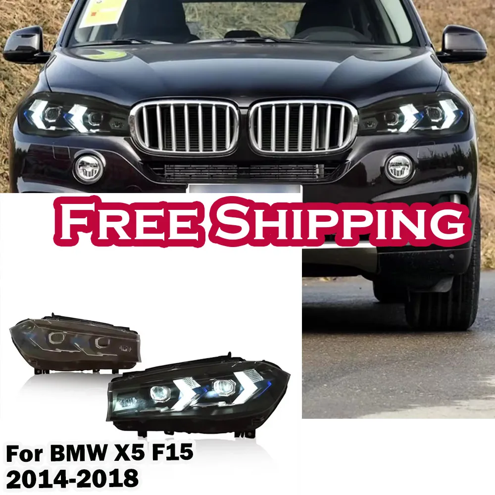 Car Head Lamp Assembly For BMW X5 F15 2014-2018 Upgrade Modified to New Dynamic Turn Signal Brake Lamp Car LED Headlight
Car Head Lamp Assembly For BMW X5 F15 2014-2018 Upgrade Modified to New Dynamic Turn Signal Brake Lamp Car LED Headlight