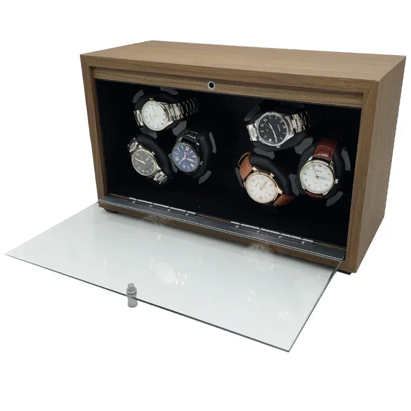 Watch Winder Box Automatic PU Leather Global Universal Power Cord Mechanical Watch Box Automatic Winding Fashionable New Styles
Watch Winder Box Automatic PU Leather Global Universal Power Cord Mechanical Watch Box Automatic Winding Fashionable New Styles