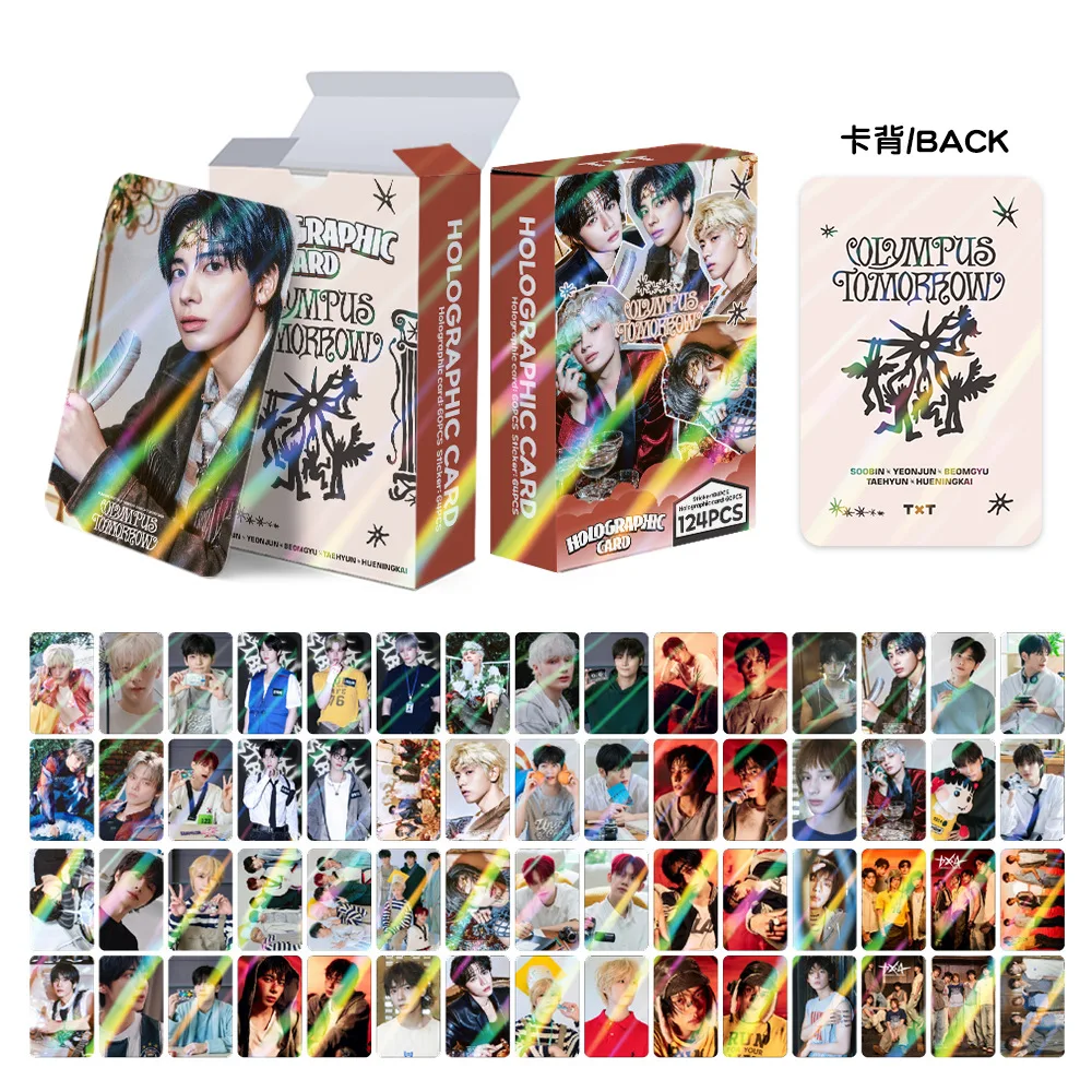 Набор фотокарточек и стикеров K-pop: 124 шт. TT 2026 OLYMPUS TOMORROWS, коллекционные карточки Lomo, подарок для фанатов
Набор фотокарточек и стикеров K-pop: 124 шт. TT 2026 OLYMPUS TOMORROWS, коллекционные карточки Lomo, подарок для фанатов