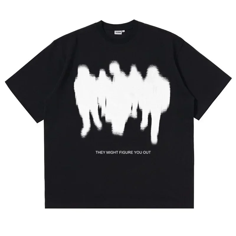 Y2K Streetwear Short Sleeve Korean Style Fashion Hip Hop Aesthetic Clothing Men' T-Shirt Oversized Shadow Cotton Harajuku Gothic
Y2K Streetwear Short Sleeve Korean Style Fashion Hip Hop Aesthetic Clothing Men' T-Shirt Oversized Shadow Cotton Harajuku Gothic