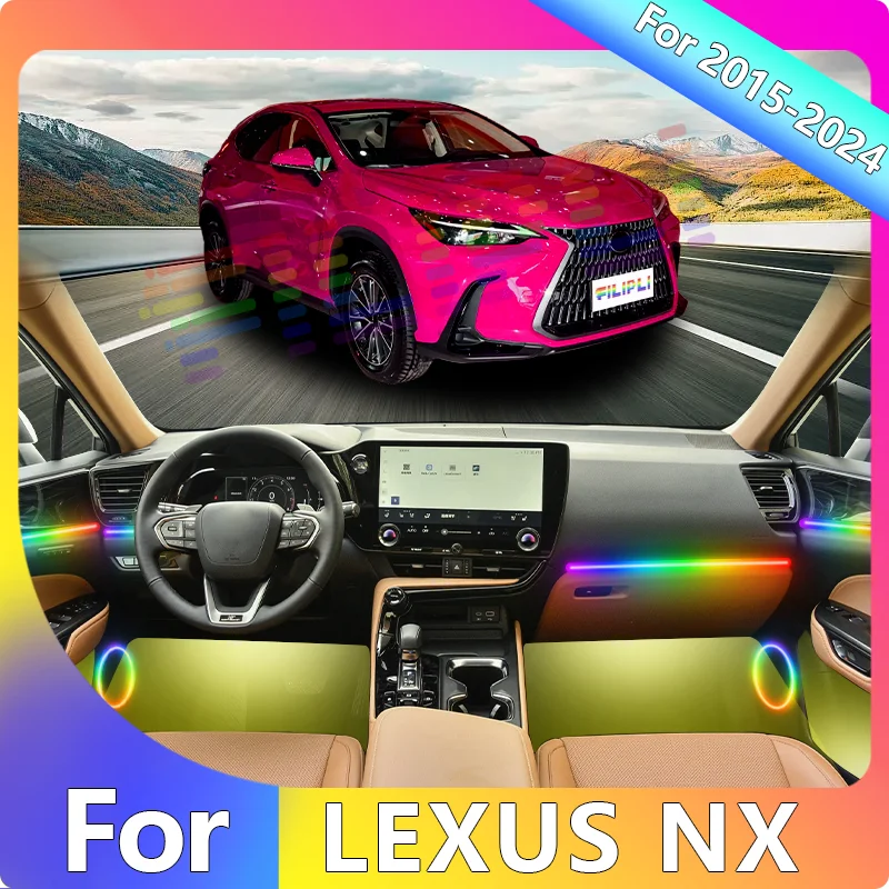 FILIPLI для LEXUS NX для 2020, динамическая светодиодная лента RGB Smart Music, питание от USB 12 В, светодиодная лента RGB со синхронизацией смартфона, автоматическое затемнение
FILIPLI для LEXUS NX для 2020, динамическая светодиодная лента RGB Smart Music, питание от USB 12 В, светодиодная лента RGB со синхронизацией смартфона, автоматическое затемнение