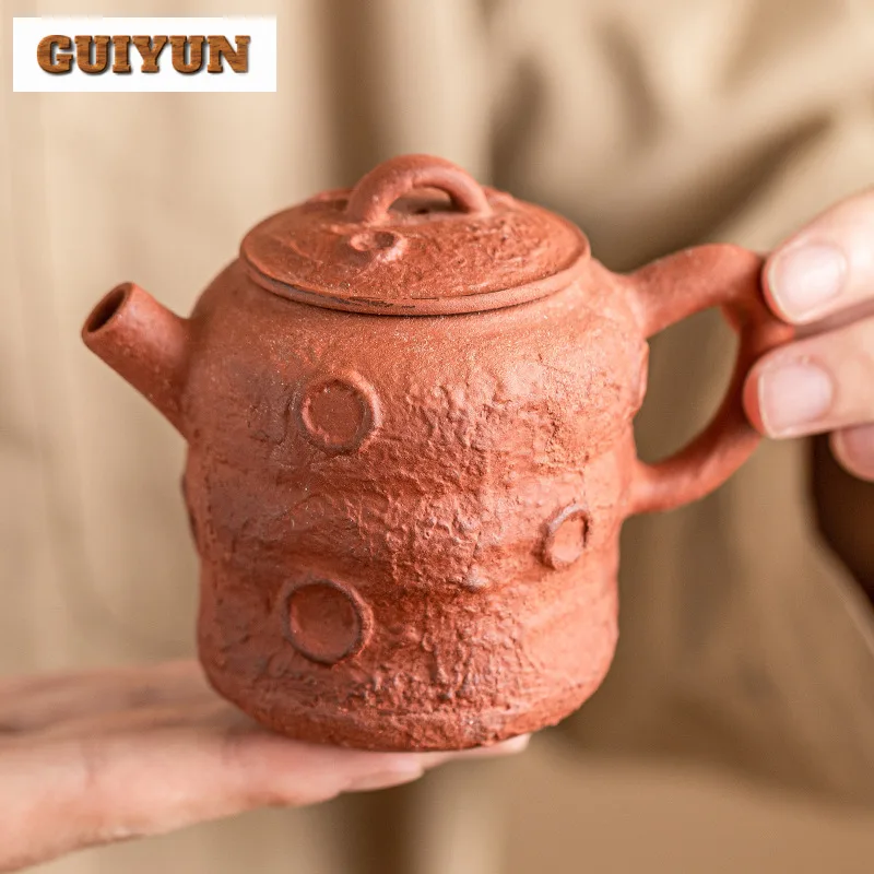 100 мл чайник ручной работы из красной глины, бутик, наблюдение за луной, горшок с ручным захватом, китайский чайник, чайная посуда для кунг-фу, подарок для рукоделия 
100 мл чайник ручной работы из красной глины, бутик, наблюдение за луной, горшок с ручным захватом, китайский чайник, чайная посуда для кунг-фу, подарок для рукоделия