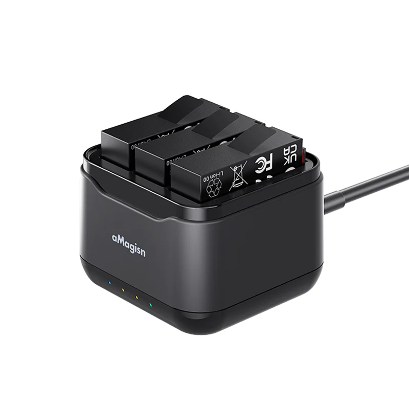 ABVO-AMAGISN Portable Quick Charger Battery Charging Hub For Insta360 Ace Pro2 Battery Fast Charging Box Ace Pro2 Charger Access
ABVO-AMAGISN Portable Quick Charger Battery Charging Hub For Insta360 Ace Pro2 Battery Fast Charging Box Ace Pro2 Charger Access