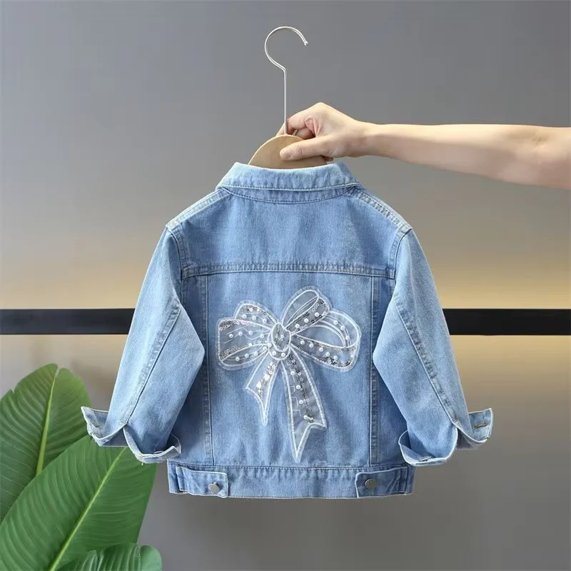 Girls' Jacket Spring and Autumn 2026 New Style Western Korean Edition Children's Baby Wear Denim Jacket Kids Coat
Girls' Jacket Spring and Autumn 2026 New Style Western Korean Edition Children's Baby Wear Denim Jacket Kids Coat