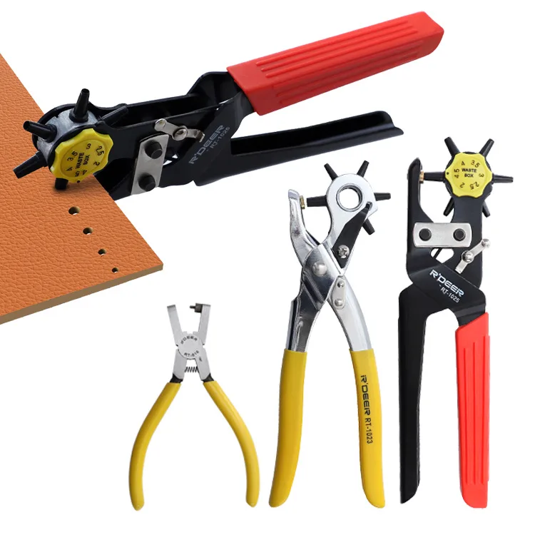 Punching Pliers, Round Hole Leather Eyeliner, Belt Punching Pliers, Multifunctional Shoe Eyelet Punching Tool
Punching Pliers, Round Hole Leather Eyeliner, Belt Punching Pliers, Multifunctional Shoe Eyelet Punching Tool