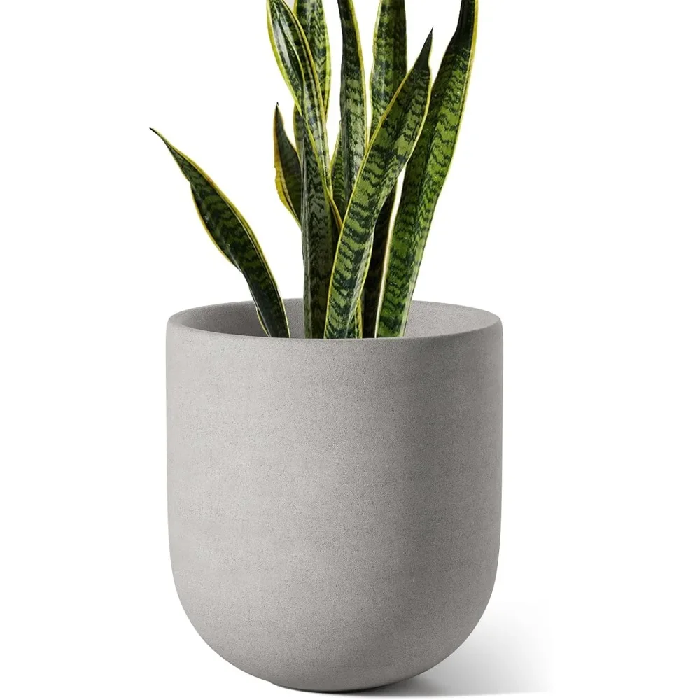 10 Inch Plant Pot, Ceramic Pots for Plants with Drainage Hole and Rubber Plug, Plant Pots Indoor for Home Garden Patio Office
10 Inch Plant Pot, Ceramic Pots for Plants with Drainage Hole and Rubber Plug, Plant Pots Indoor for Home Garden Patio Office