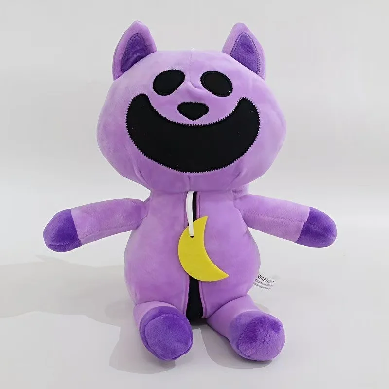 Cartoon big-mouthed purple cat plush toy children's stuffed animal gift
Cartoon big-mouthed purple cat plush toy children's stuffed animal gift