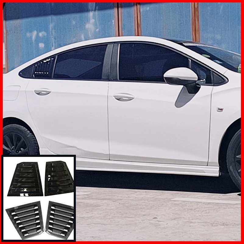 Car Styling For Chevrolet Cruze 2016-2019 Rear Triangular Window Blind Shades Louver Vent Cover Trim Car Styling Decorative Auto
Car Styling For Chevrolet Cruze 2016-2019 Rear Triangular Window Blind Shades Louver Vent Cover Trim Car Styling Decorative Auto