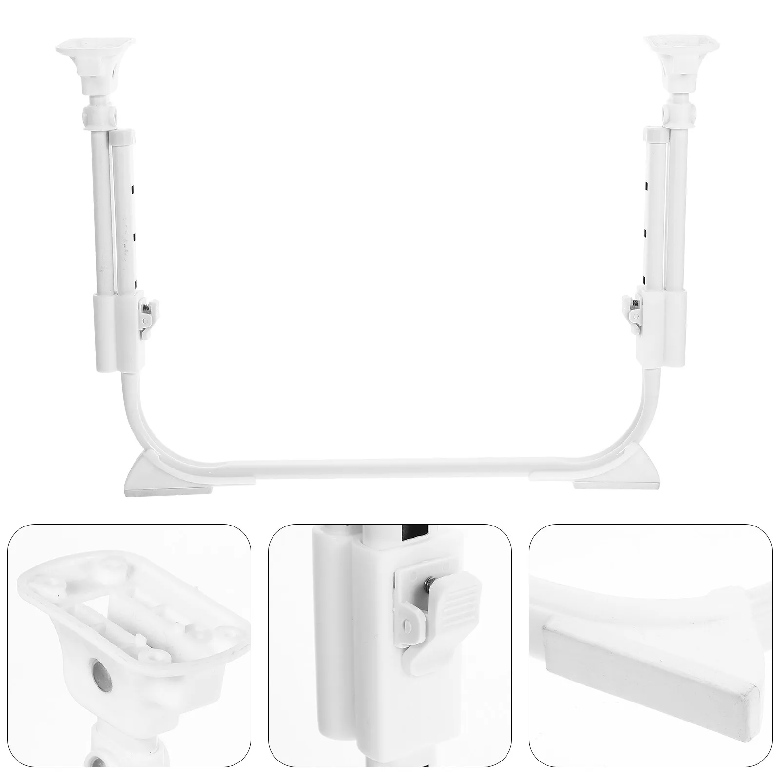 2Pairs U-Shaped Folding Table Legs Self-Locking Adjustable Iron Table Legs for Bed Desk Replacement Computer Workstation
2Pairs U-Shaped Folding Table Legs Self-Locking Adjustable Iron Table Legs for Bed Desk Replacement Computer Workstation