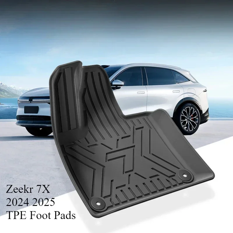 Автомобильные коврики для Zeekr 7X 2024 2025 TPE, подушечки для ног, подушка багажника, водонепроницаемые, износостойкие, внутренние автомобильные аксессуары
Автомобильные коврики для Zeekr 7X 2024 2025 TPE, подушечки для ног, подушка багажника, водонепроницаемые, износостойкие, внутренние автомобильные аксессуары