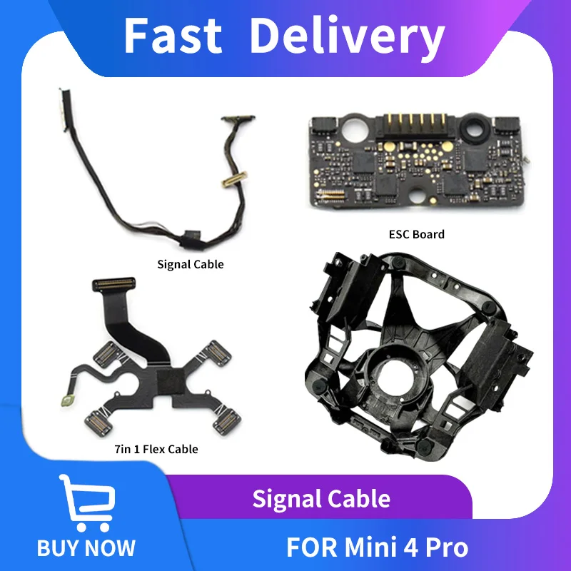 For Mini 4 Pro 7-in-1 Flex Cable ESC Board For Mavic 4Pro Shock Absorber Plate Repair Replacement Spare Parts
For Mini 4 Pro 7-in-1 Flex Cable ESC Board For Mavic 4Pro Shock Absorber Plate Repair Replacement Spare Parts