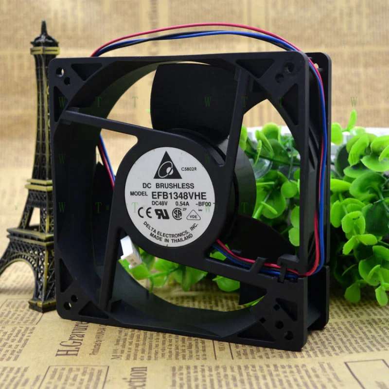 H FOR Delta EFB1348VHE 127*127*38MM 48V 0.54A bearing cooling fan fan
H FOR Delta EFB1348VHE 127*127*38MM 48V 0.54A bearing cooling fan fan